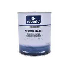 ROBERLO Фарба Negro Mate 1.0кг Чорна Матова ROBERLO Фарба Negro Mate 1.0кг Чорна Матова