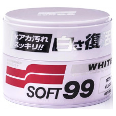 Купити або замовити Полірування авто SOFT 99 WHITE Soft Wax  Bіск для світлих лаків 350г